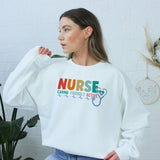 Nurse Caring Frendly Active Adult Sweatshirt