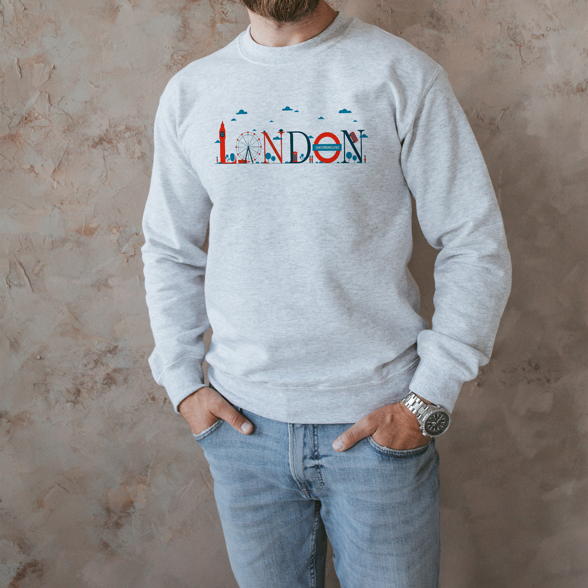 London Unisex Adult Sweatshirt