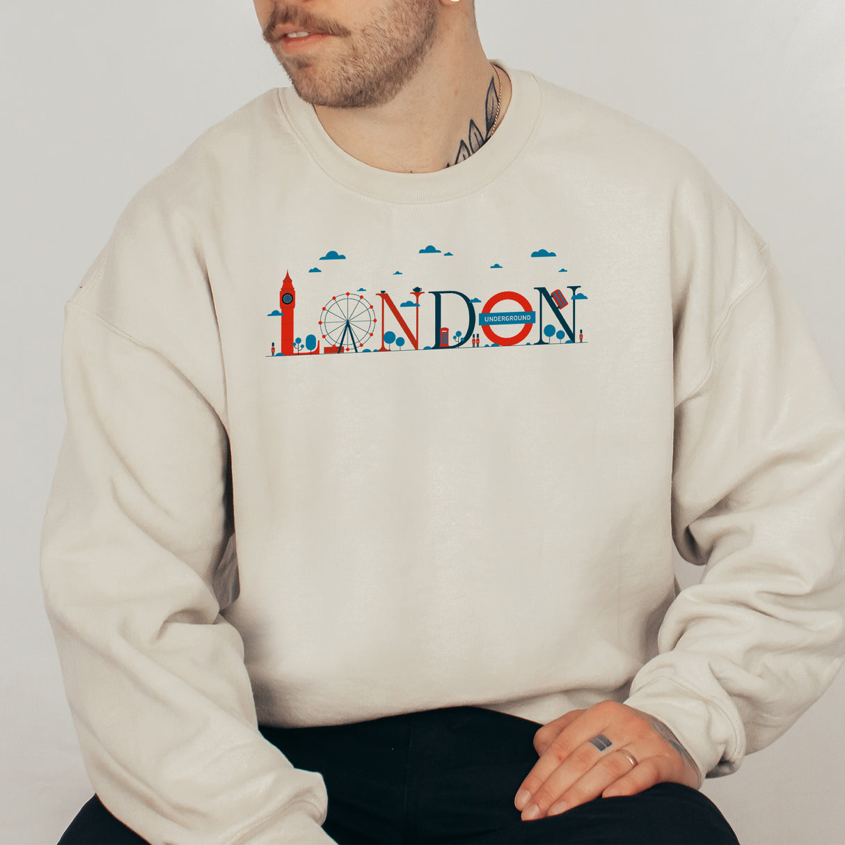 London Unisex Adult Sweatshirt