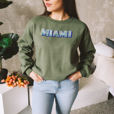 Miami Unisex Adult Sweatshirt