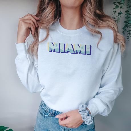 Miami Unisex Adult Sweatshirt