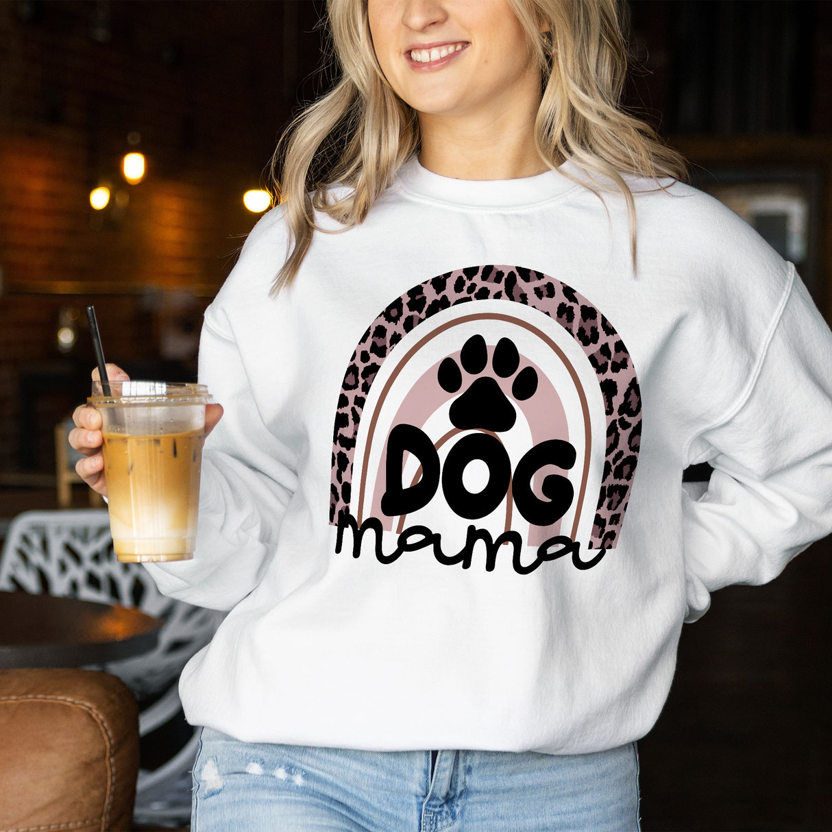 Dog Mama Adult Sweatshirt