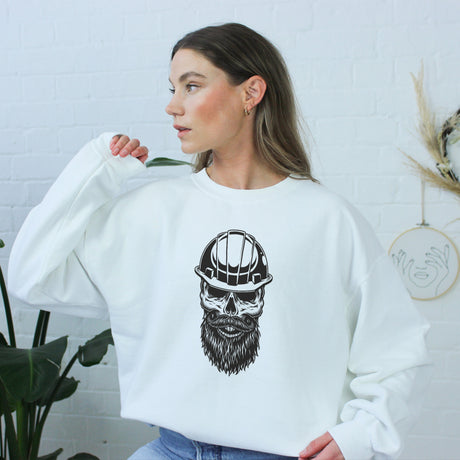 Skull Engineer Adult Sweatshirt