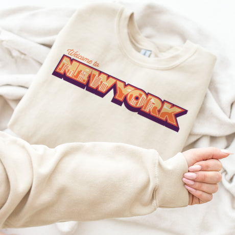 New York Unisex Adult Sweatshirt