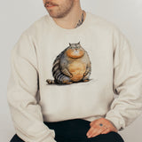 Angry Cat Unisex Adult Sweatshirt