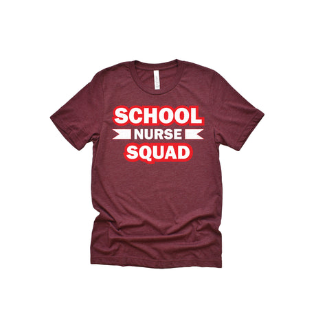 School Nurse Squad Unisex Adult T-Shirt