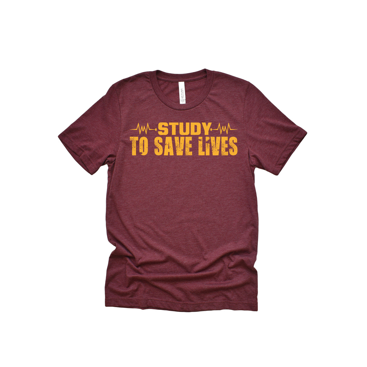 Study To Save Lives Adult T-Shirt