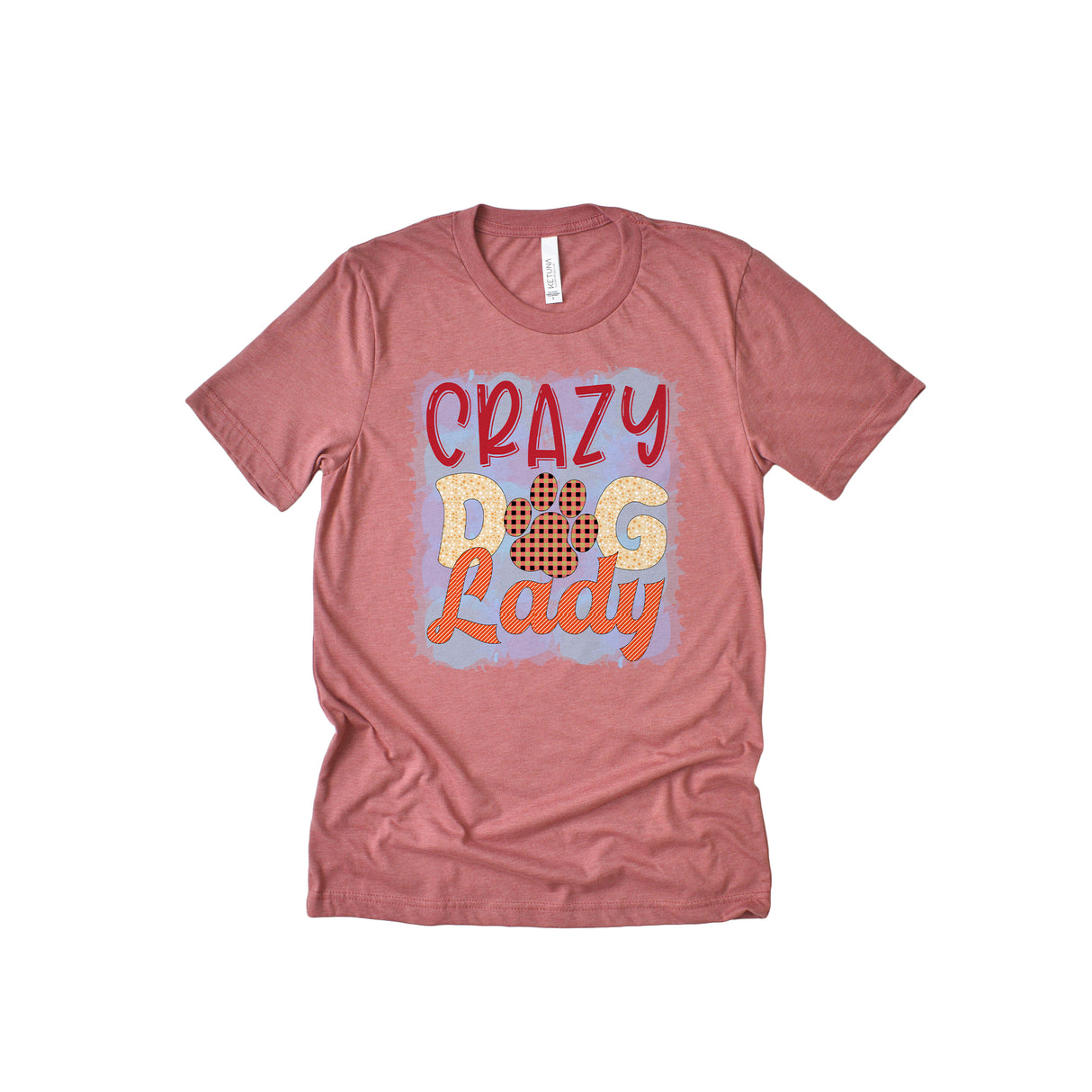 Crazy Dog Lady Adult T-Shirt