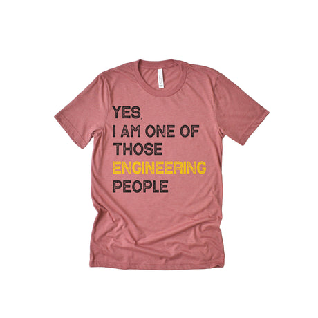 Yes, I Am One Of Engineering People Unisex Adult T-Shirt
