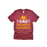 Dad Engineer Genius Adult T-Shirt