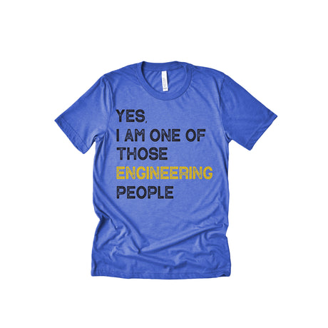 Yes, I Am One Of Engineering People Unisex Adult T-Shirt