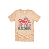 Queen Of The Classroom Adult T-Shirt