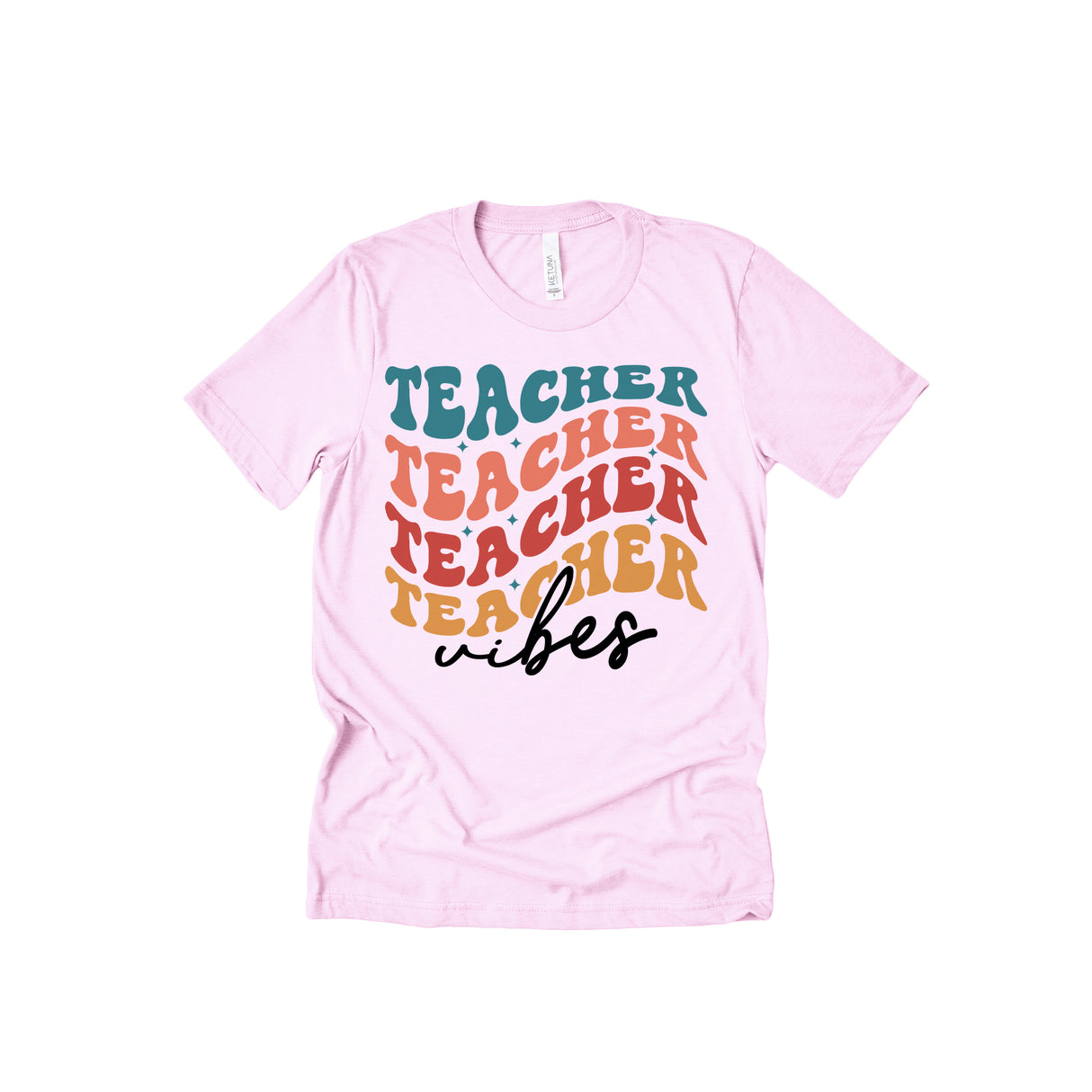 Teacher Vibes Adult T-Shirt