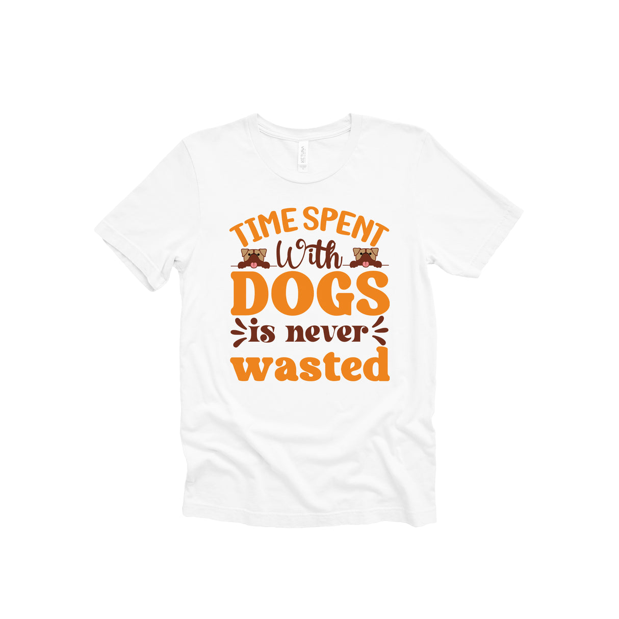 Time Spent With Dogs Adult T-Shirt