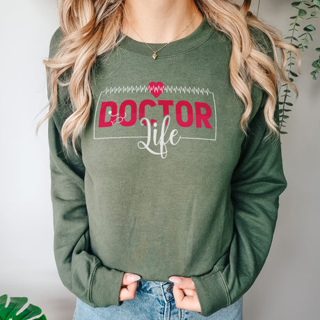Doctor Life Adult Sweatshirt