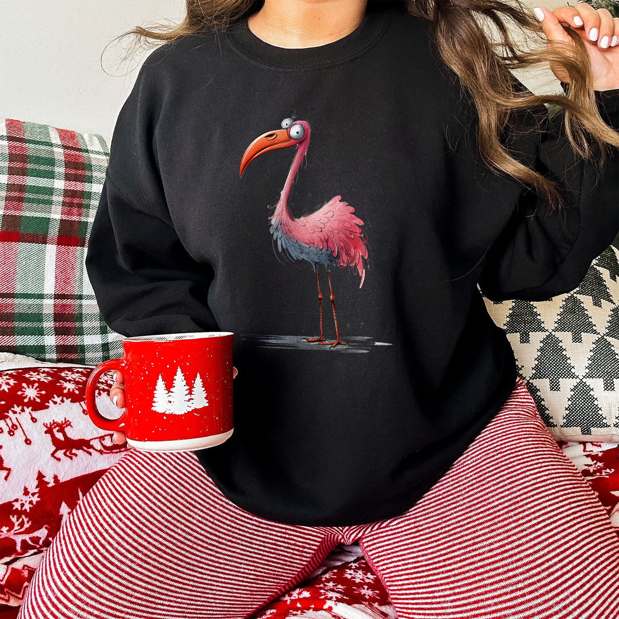 Flamingo Unisex Adult Sweatshirt