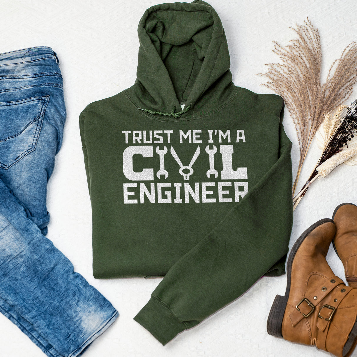 Trust Me I'M A Civil Engineer Unisex Adult Sweatshirt