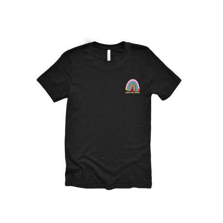 Teach Love Rainbow Adult T-Shirt