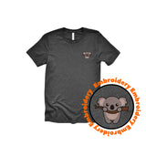 Koala Unisex Embroidery Unisex Adult T-Shirt