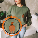 Brahma Cockerel Embroidery Adult Unisex Sweatshirt