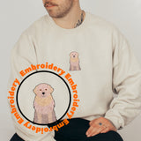 Great Pyrenees Embroidery Unisex Adult Sweatshirt