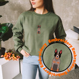 Australian Cattle Dog Embroidery Adult Unisex Sweatshirt