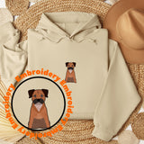 Border Terrier Dog Adult Embroidery Unisex Sweatshirt